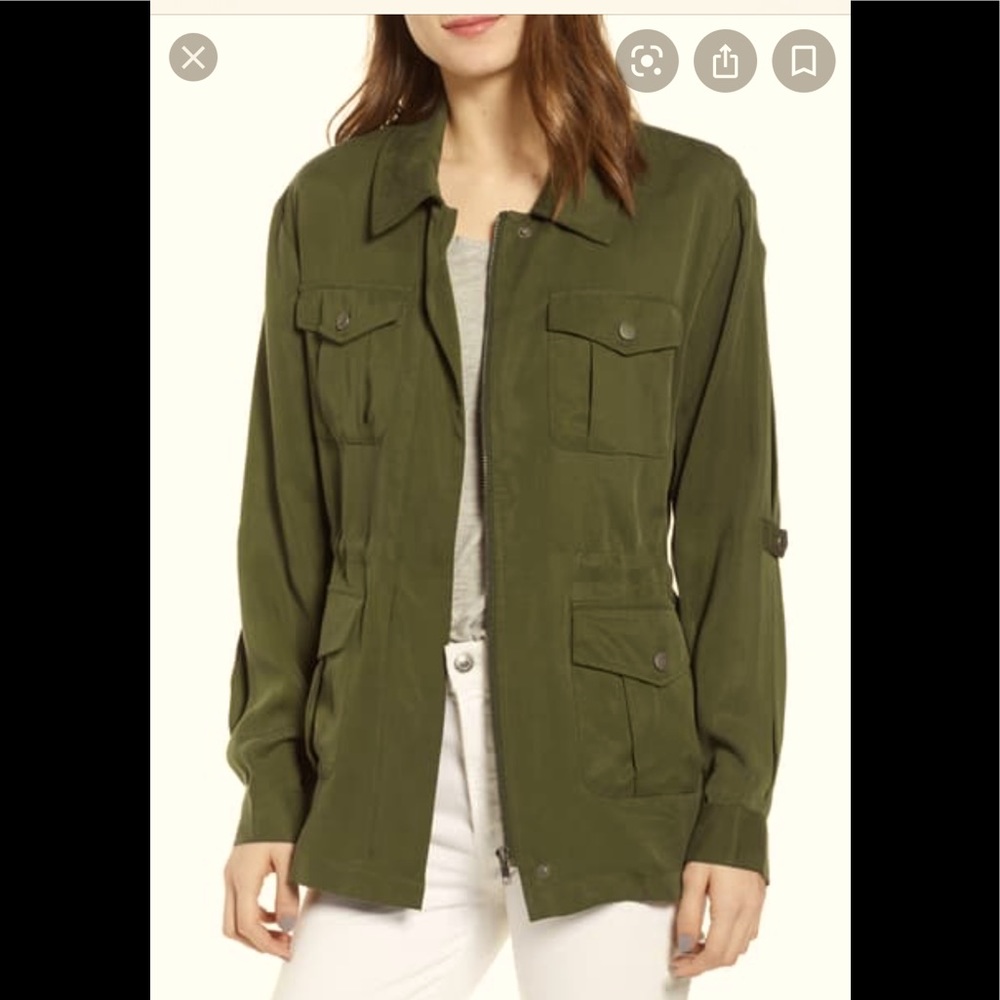 Cupcakes and Cashmere Military Jacket